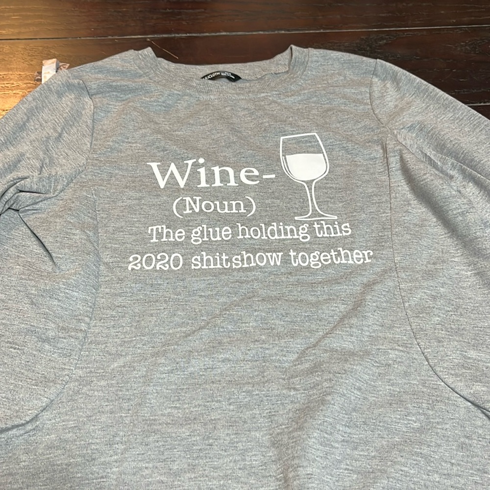 women’s wine sweatshirt